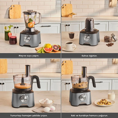 غذاساز چند کاره کاراجا 10in1مدل Mastermaid Power Multifunctional