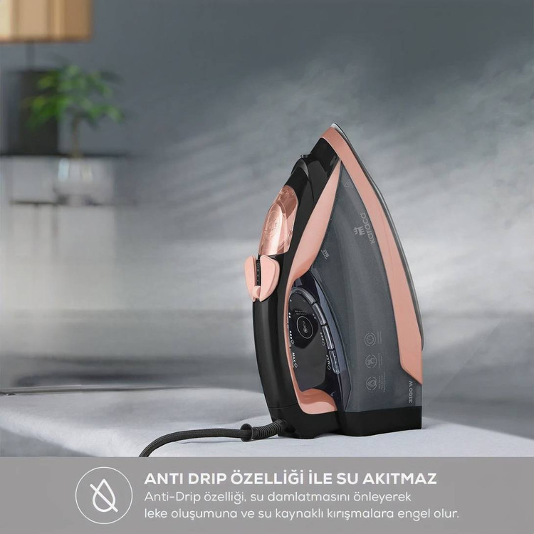 اتوبخار 3100وات کاراجا Vantuz Iron Rosegold