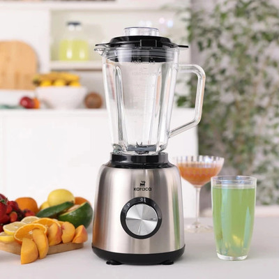 مخلوط کن1/5لیتری استیل کاراجا مدل Smoothie blendar Inox